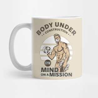 MIND AND BODY CONSTRUCTION GYM Mug